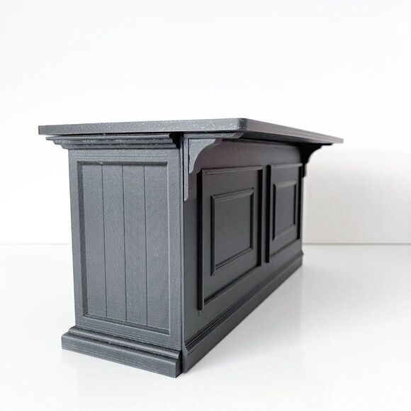 Barbie Integrity Doll Black Kitchen Island 1:6 Scale 3 Matched Chairs 3D Printed - Picture 2 of 13